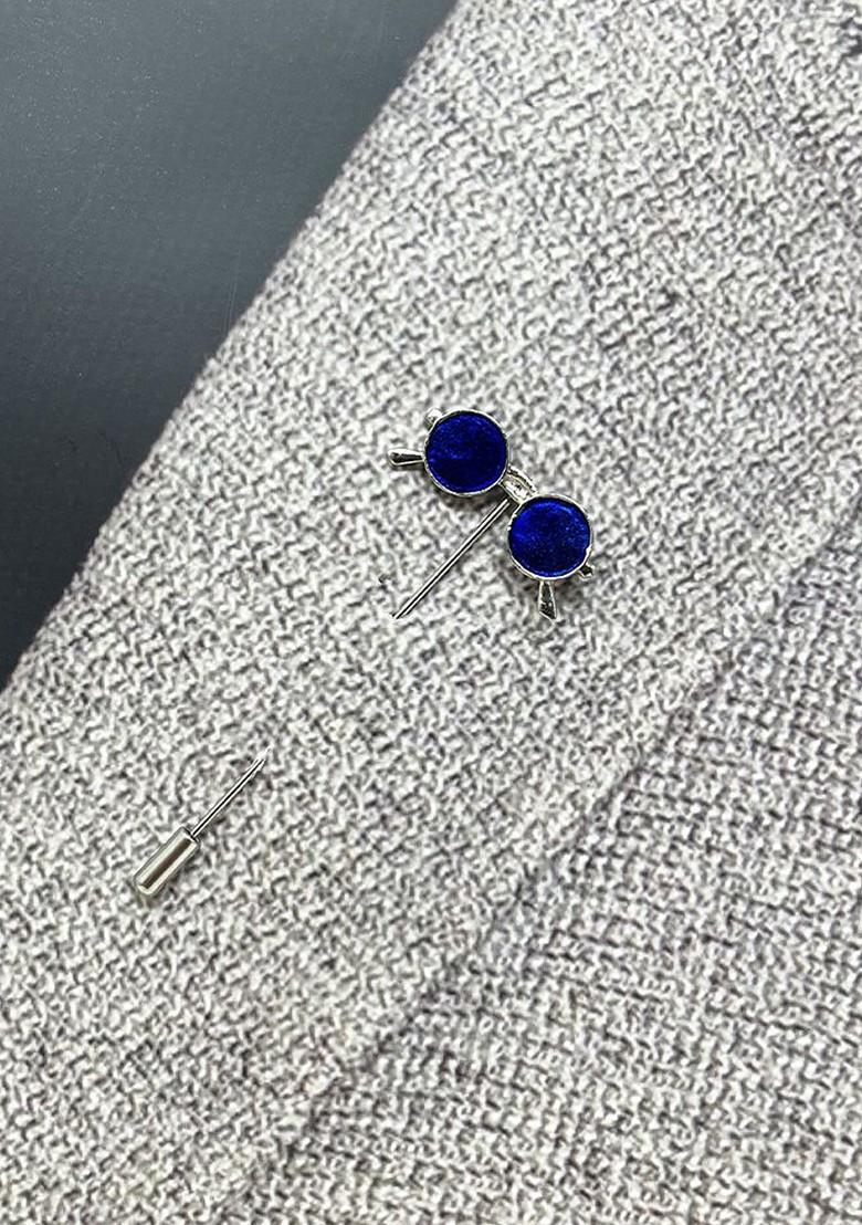Men Sunglass Design Laple Pin Minimal Brooch