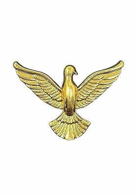 Men Flying Bird Statement Brooch