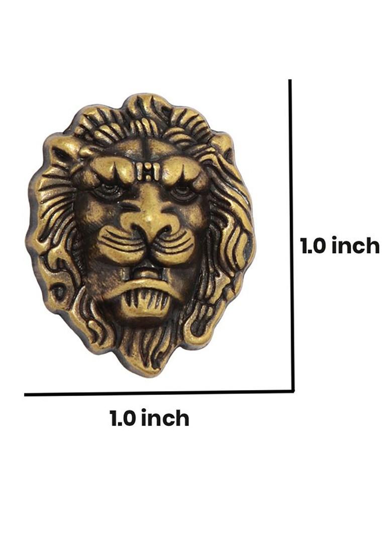 Vintage Lion King Brooch