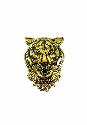 Men Gold Toned Plated Brass Brooch
