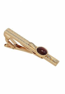 Men Real Stones Studded Statement Tie Pin