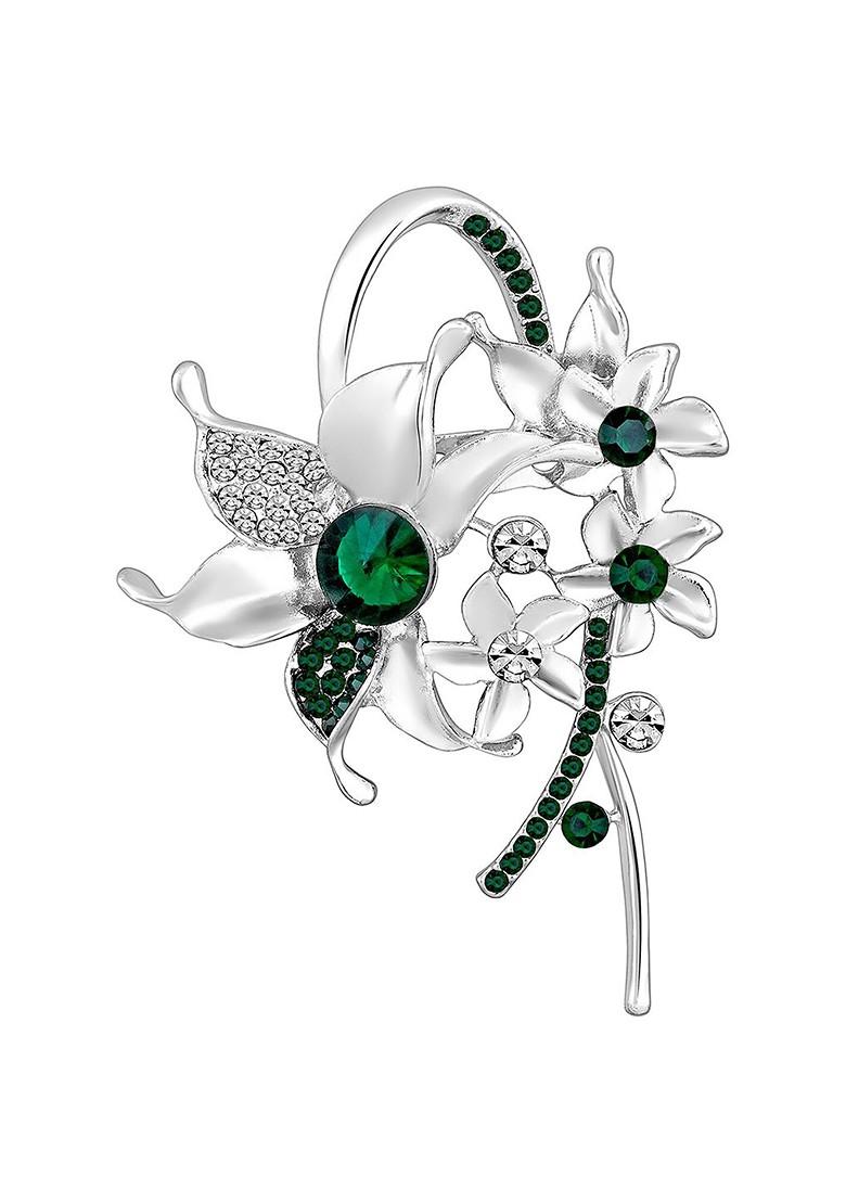 Women Floral Shaped Wedding Brooch