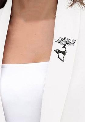 Cute Deer Shaped Saree Pin Wedding Brooch