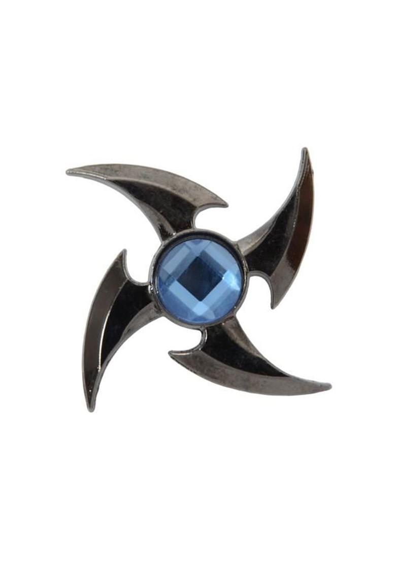 Real Stones Studded Statement Brooch