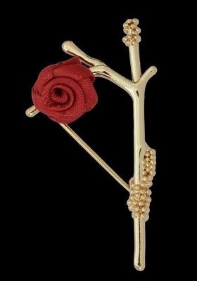 Rose Gold Plated Brooch