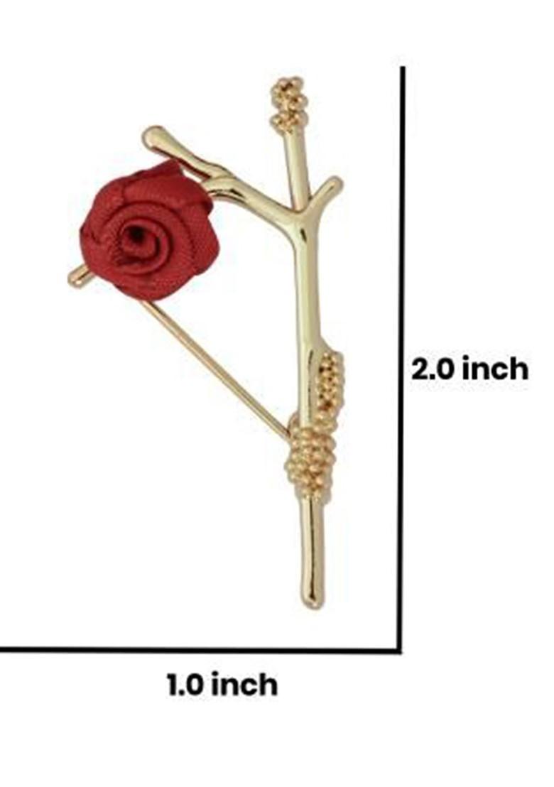Rose Gold Plated Brooch
