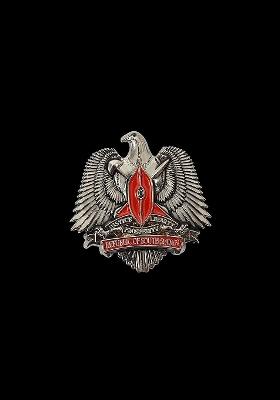 Men Silver Plated Phoenix In Flight Brooch