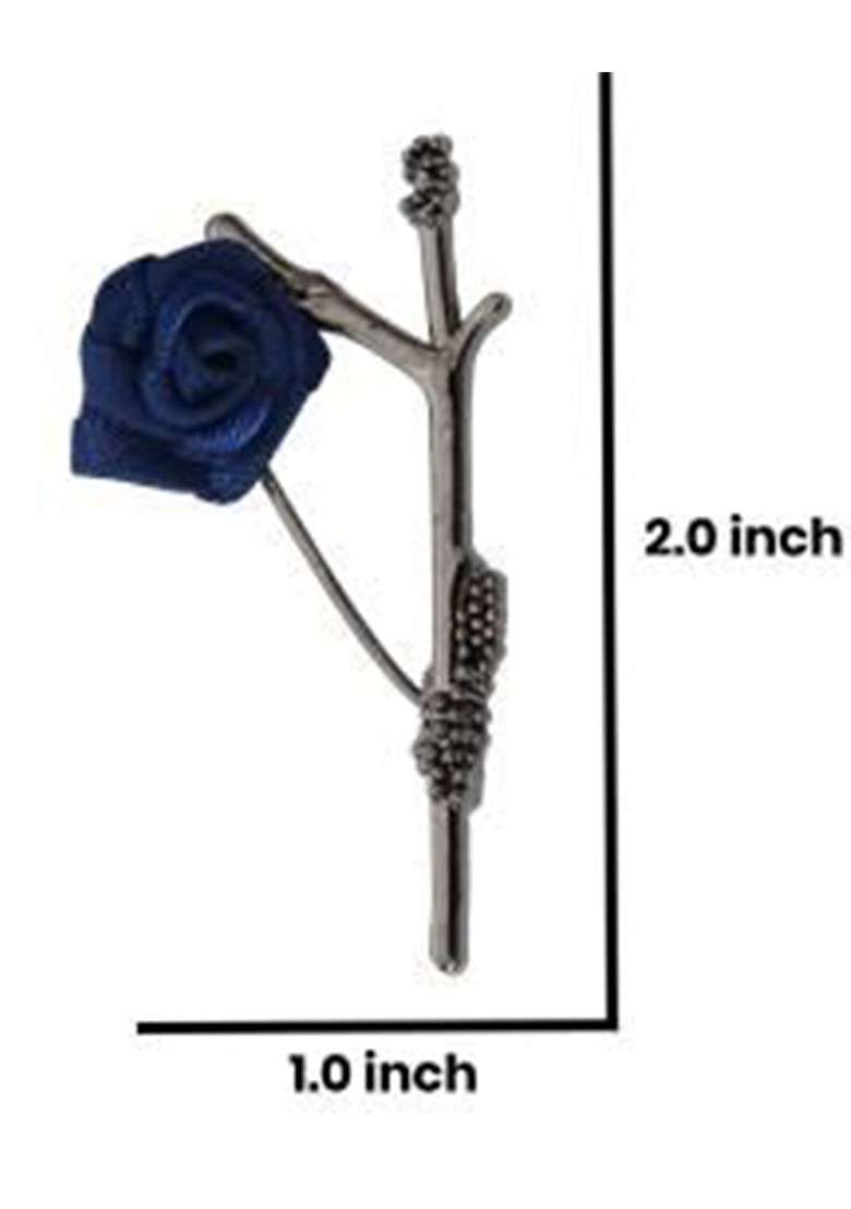 Rose Flower Fashion Brooch Pin - Indya
