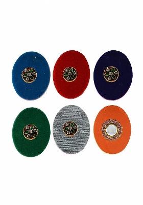 Multicoloured Alloy Brooch