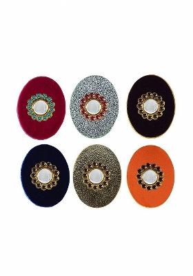 Multicoloured Alloy Brooch