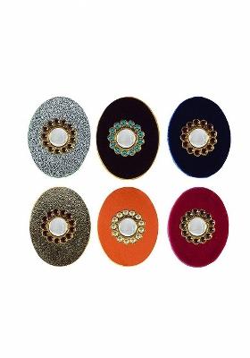 Multicoloured Alloy Brooch