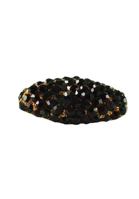 Multicoloured Brass Brooch