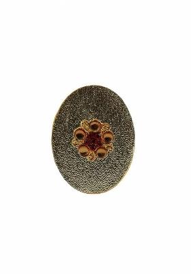 Multicoloured Alloy Brooch