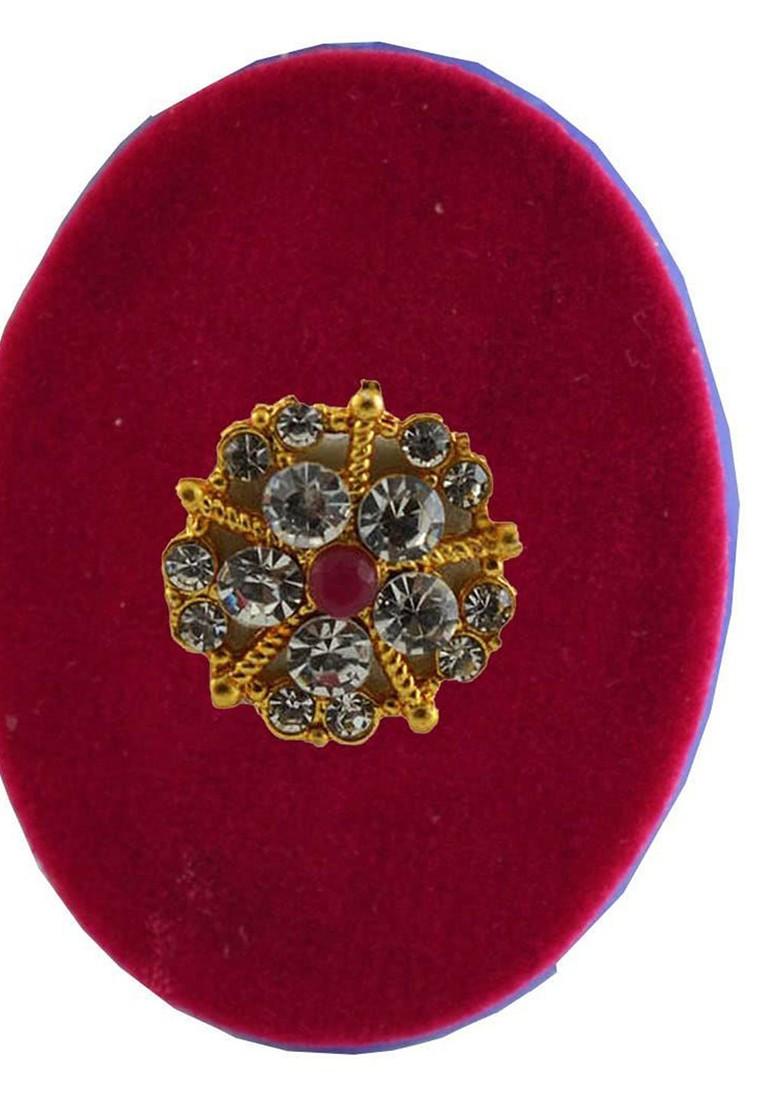 Multicoloured Alloy Brooch