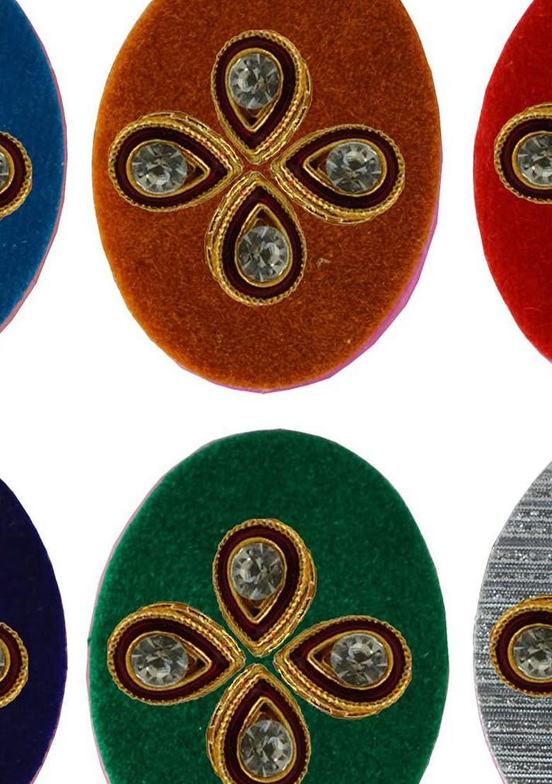 Multicoloured Alloy Brooch