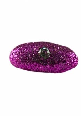 Multicoloured Brass Brooch