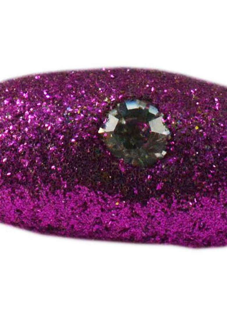 Multicoloured Brass Brooch - Indya