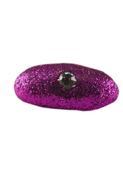 Multicoloured Brass Brooch