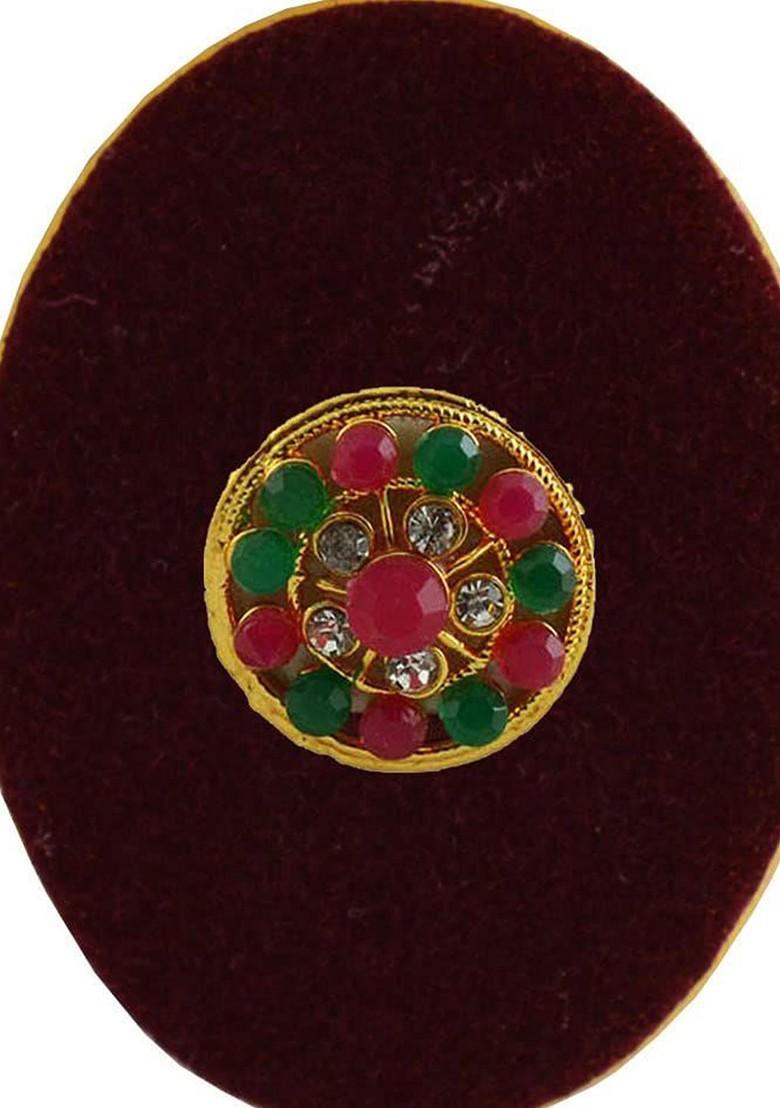 Multicoloured Alloy Brooch