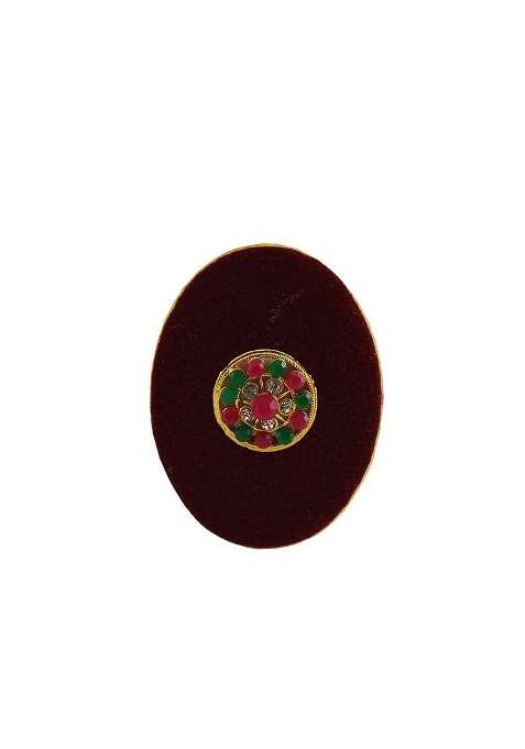 Multicoloured Alloy Brooch