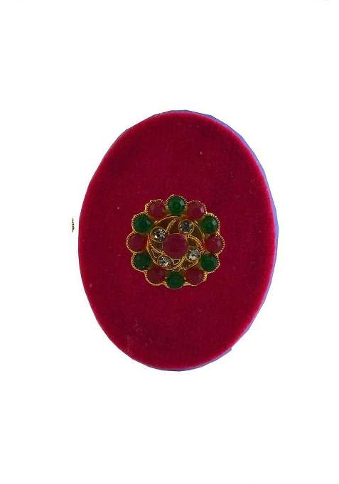 Multicoloured Alloy Brooch