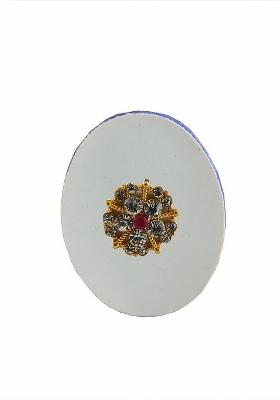 Multicoloured Alloy Brooch