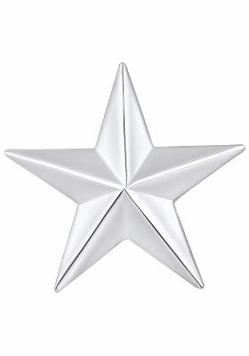 Unisex Shining Star Lapel Badge Collar Pin Brooch