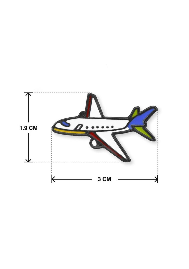 Multicoloured Plated Alloy Brooch