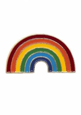 Multicoloured Plated Alloy Lapel Pin Brooch