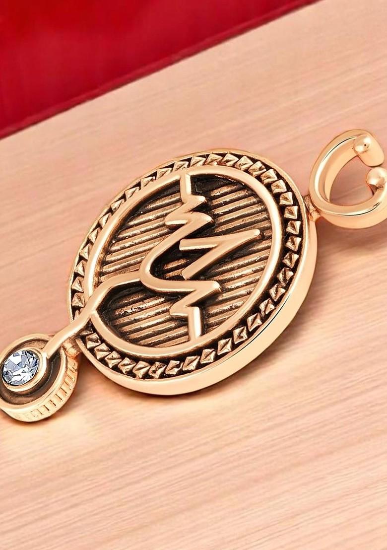 Unisex Rose Gold Plated Medical Theme Lapel Pin