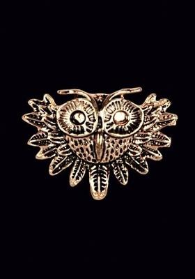 Gold Toned Plated Metal Brooch