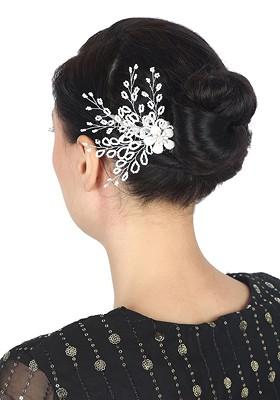 Silver Toned Plated Metal Brooch