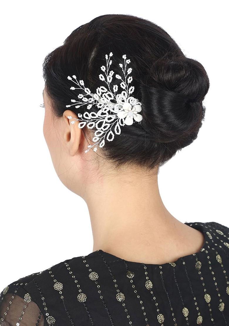 Silver Toned Plated Metal Brooch