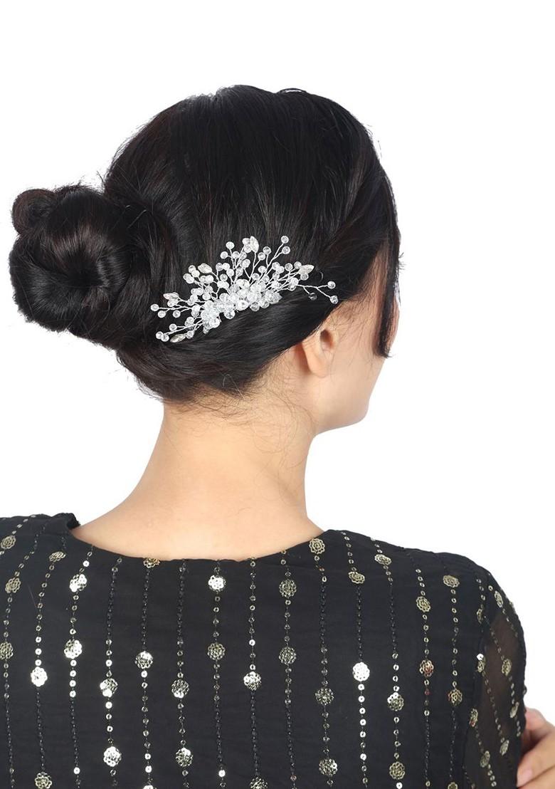 Silver Toned Plated Metal Brooch