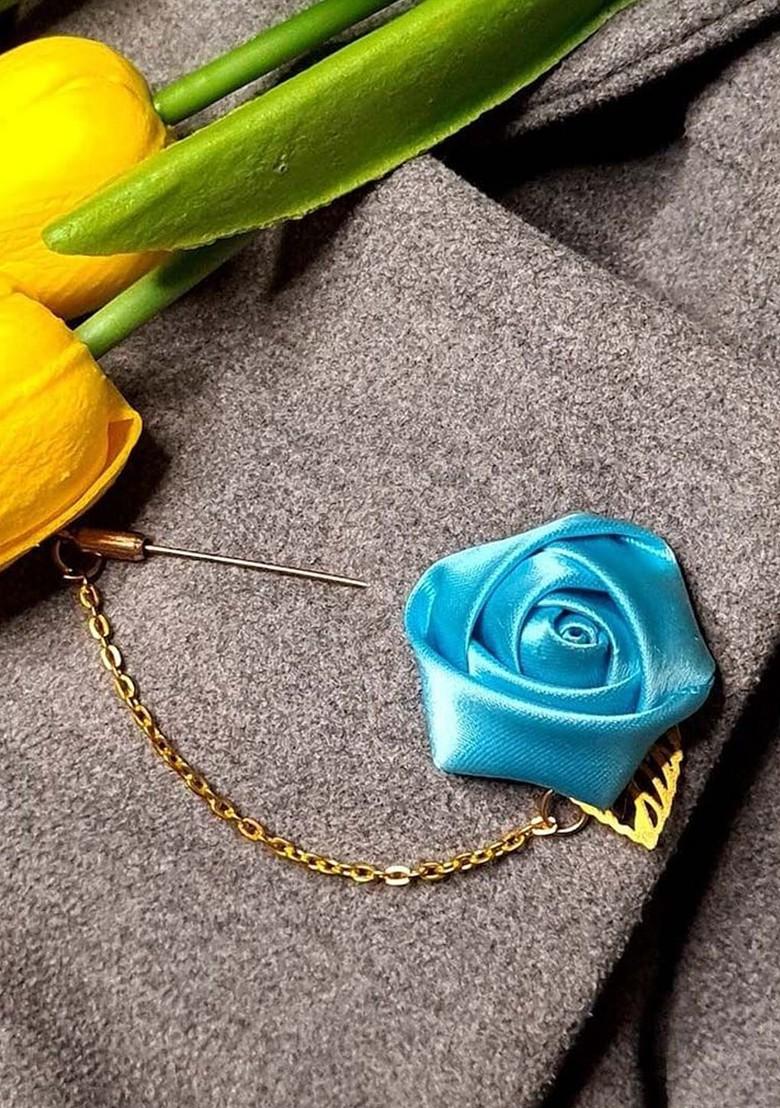 Men Set Of 8 Flower Minimal Brooch