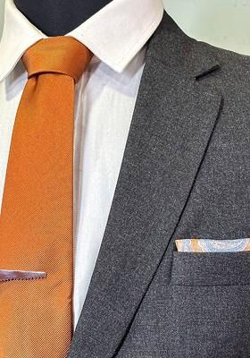 Silver Saw Blade Design Brass Tie Bar For Men