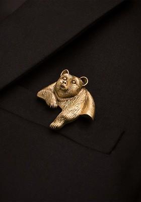 Men The Imperial Ursus Brooch