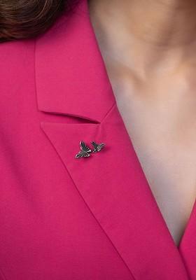 Impromptu Opportunities 925 Silver Brooch