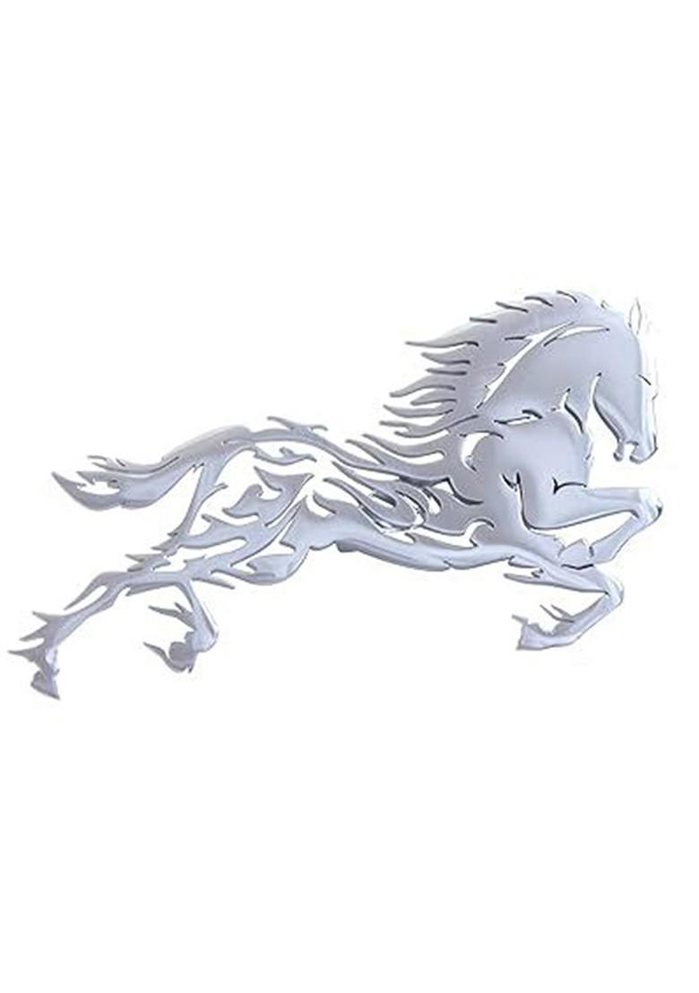 Stainless Steel Designer Unisex Horse Minimal Brooch
