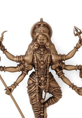 Elegant Goddess Shaped Antique Brooch