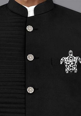 Men Turtle Tranquility Silver Minimal Lapel Pin Brooch