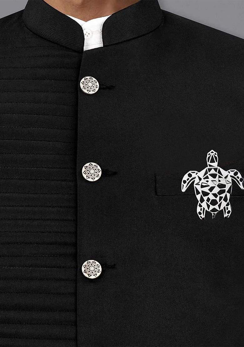 Men Turtle Tranquility Silver Minimal Lapel Pin Brooch