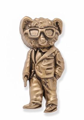 Tuxedo Bear Charm Brooch