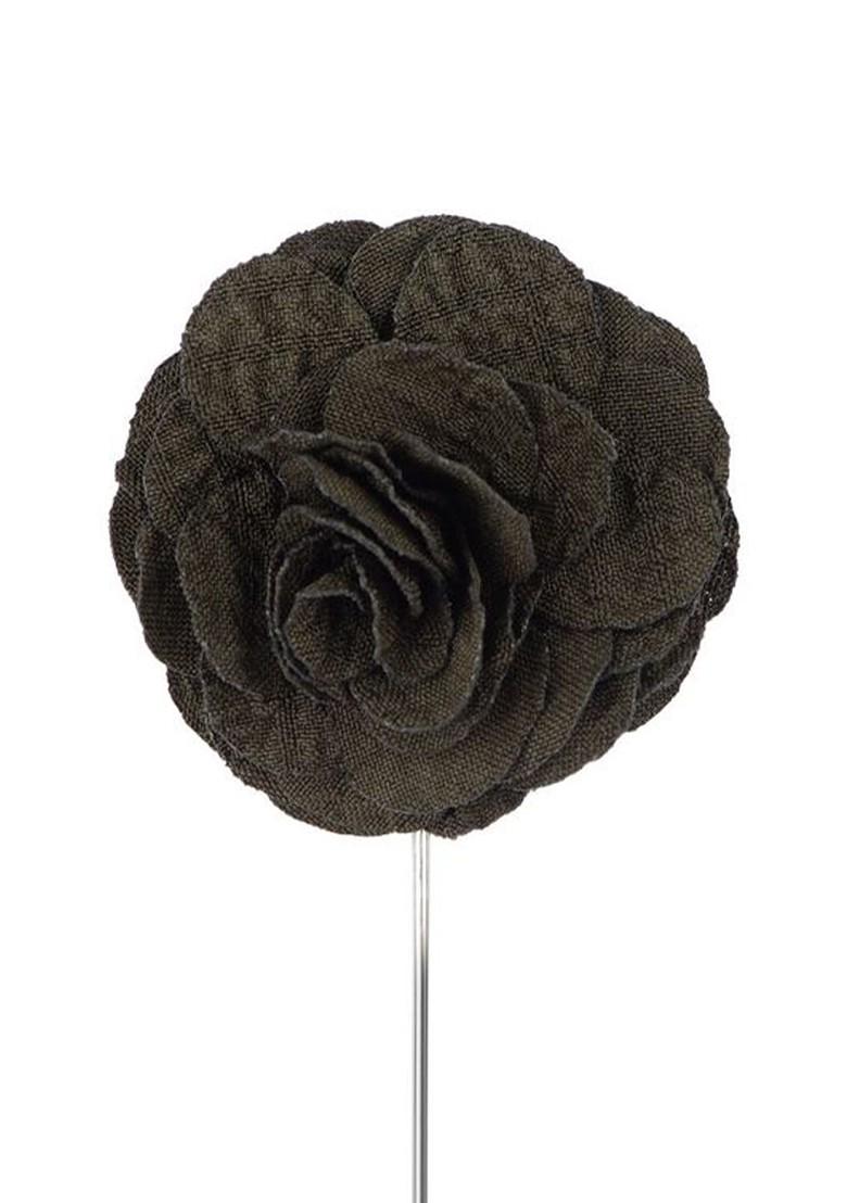 Men Set Of 2 Dahlia Flower Lapel Pin Brooch