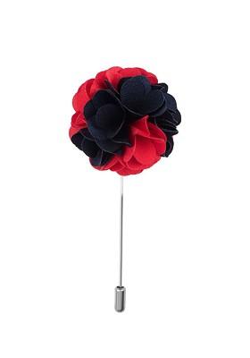 Men Set Of 2 Marigold Dahlia Flower Lapel Pin Brooch