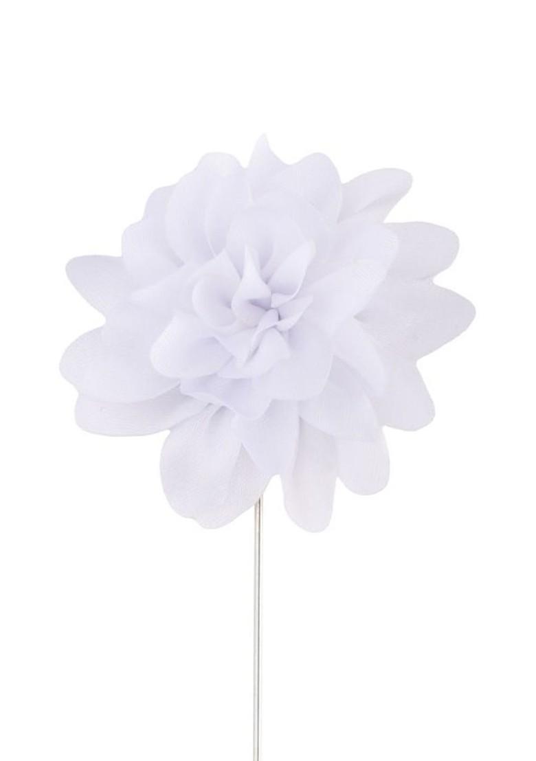 Pack Of 2 Men Dahlia Flower Shaped Lapel Pin Brooch