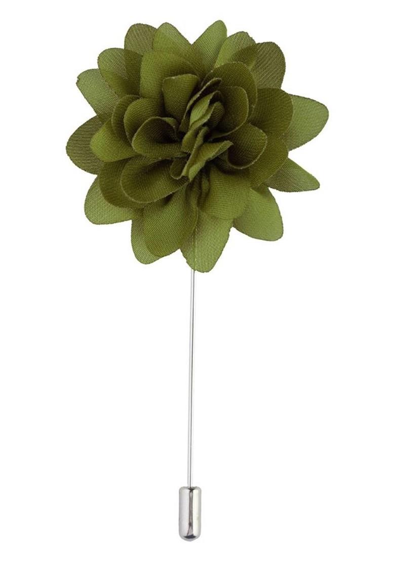 Men Set Of 2 Marigold Flower Lapel Pin Brooch