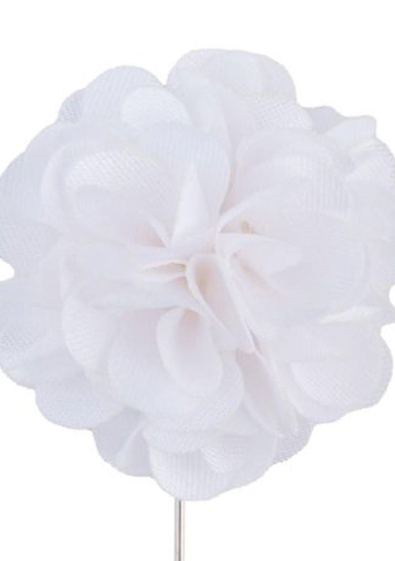 Pack Of 2 Men Marigold Flower Shaped Lapel Pin Brooch