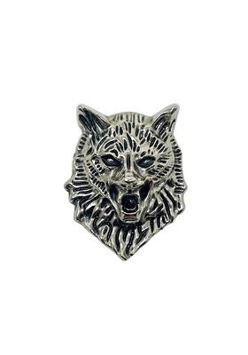 Silver Toned Plated Brass Brooch