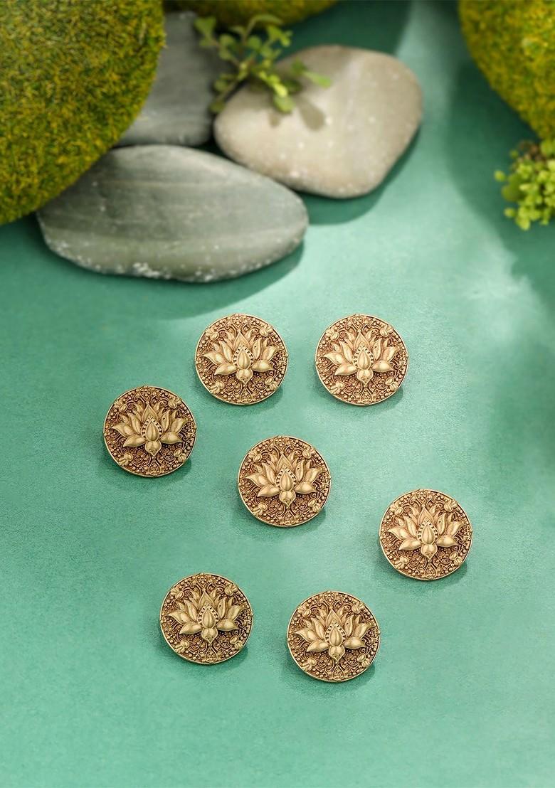 Set Of 7Pcs Enchanted Lotus Brooch